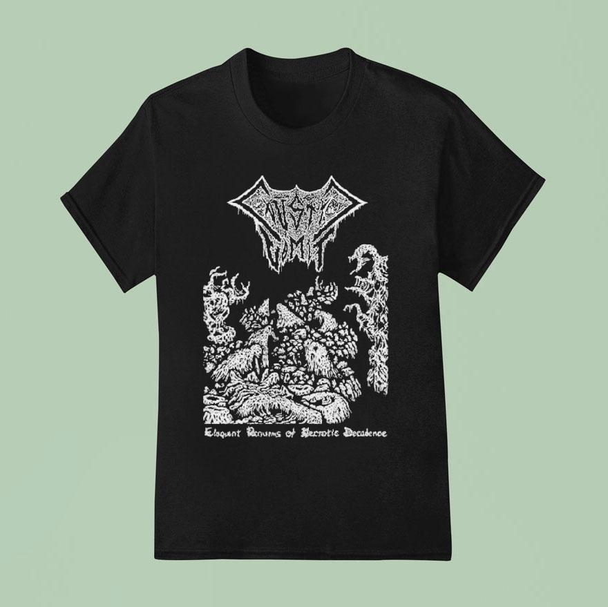 Caustic Vomit Eloquent Requiems Of Necrotic Decadence T Shirt