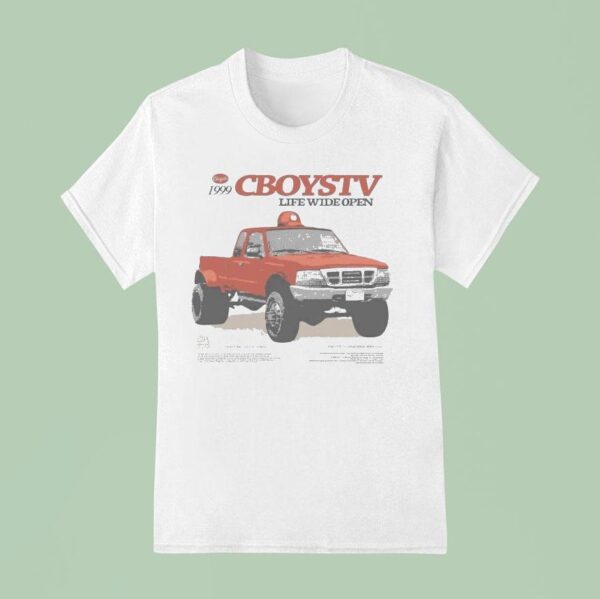 Cboystv Life Wide Open Ranger T Shirt