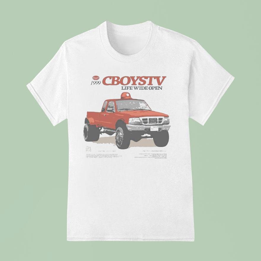 Cboystv Life Wide Open Ranger T Shirt