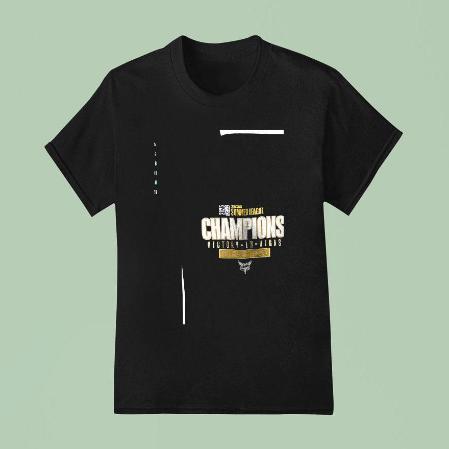 Charlotte Hornets K Summer League Champions Victory In Vegas T Shirt