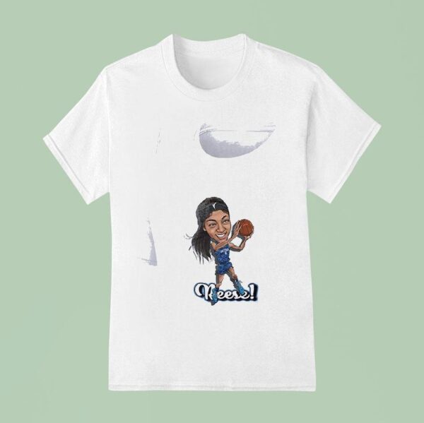 Chicago Sky Angel Reese Ionescu Caricature T Shirt