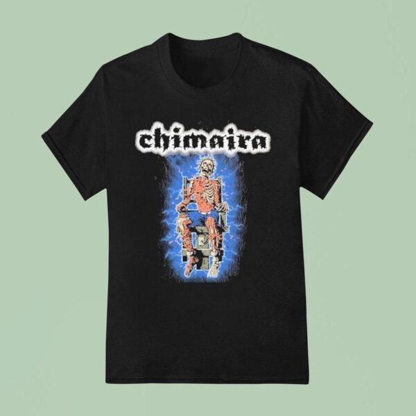 Chimaira Milwaukee Wi Eagles Ballroom Event Skeleton T Shirt