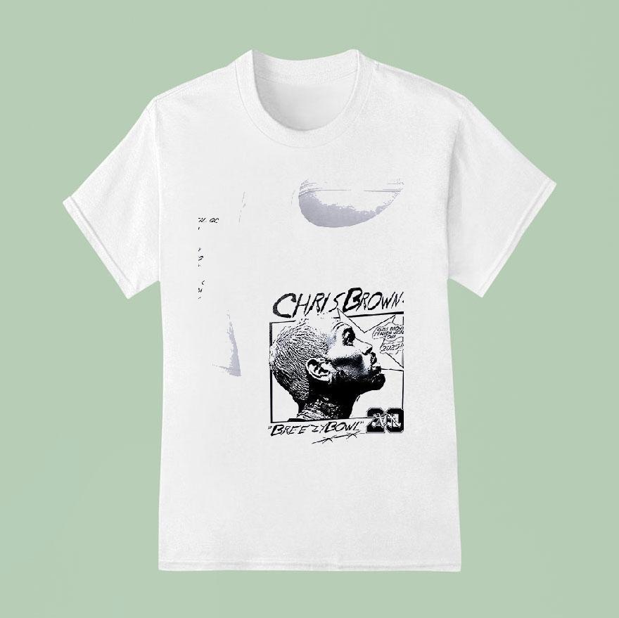 Chris Brown Breezy Bowl Xx Locations T Shirt