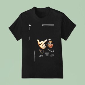 Chris Brown Breezy Bowl Xx Tour Miami Marlins Middle Finger T Shirt
