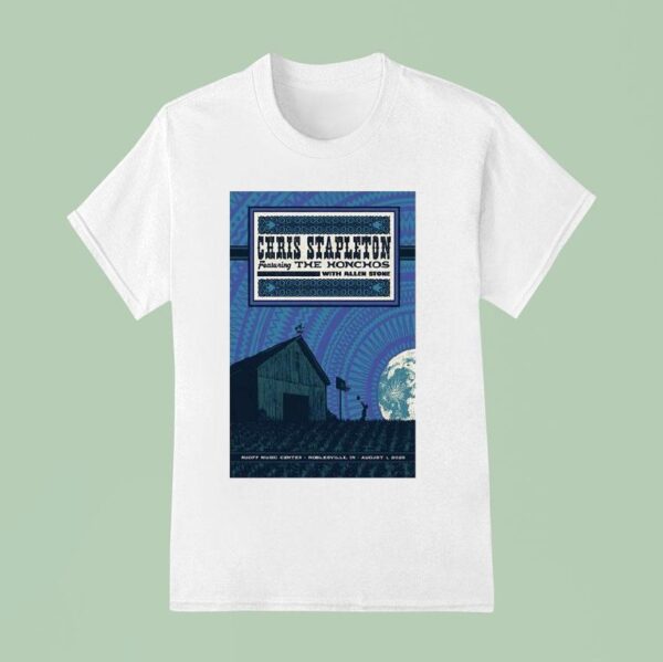 Chris Stapleton The Honchos August Noblesville In Concer T Shirt