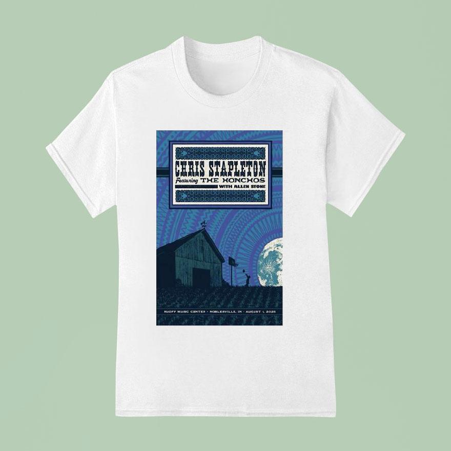 Chris Stapleton The Honchos August Noblesville In Concer T Shirt