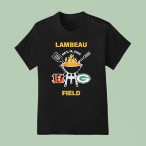 Cincinnati Bengals Vs Green Bay Packers Lambeau Field T Shirt