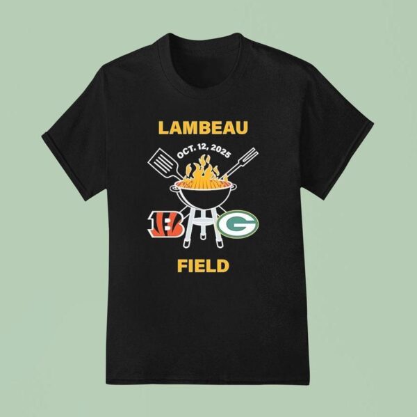 Cincinnati Bengals Vs Green Bay Packers Lambeau Field T Shirt