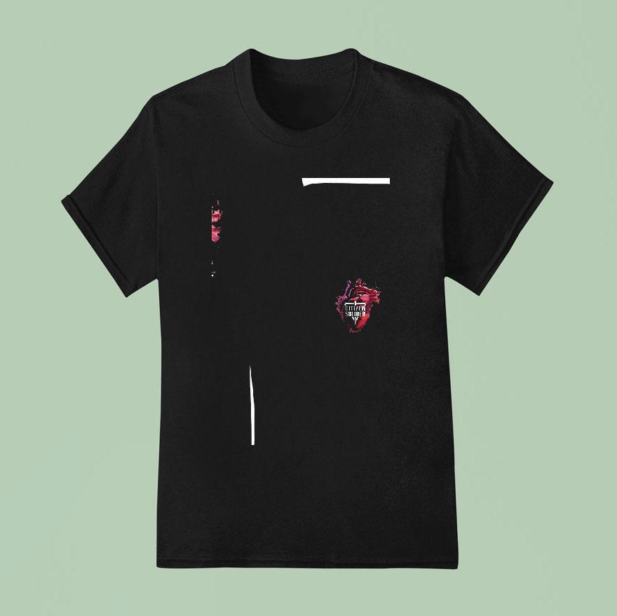 Citizen Soldier Heartbeat Logo T Shirt