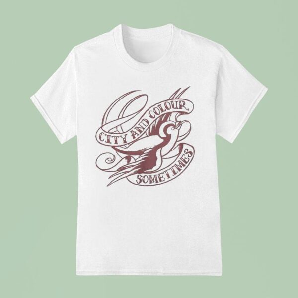 City And Colour Sometimes Bird T Shirt