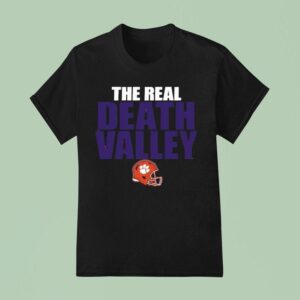 Clemson Tigers The Real Death Valley Helme T Shirt