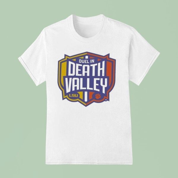 Clemson Tigers Vs Lsu Tigers Champion Duel In Death Valley T Shirt