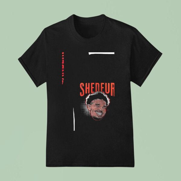 Cleveland Browns Shedeur Sanders Portrait Ar T Shirt