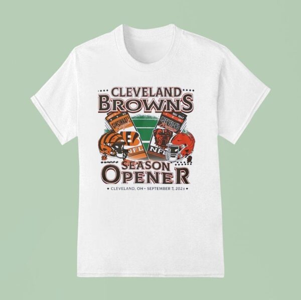 Cleveland Browns Vs Cincinnati Bengals Season Opener Nfl T Shirt
