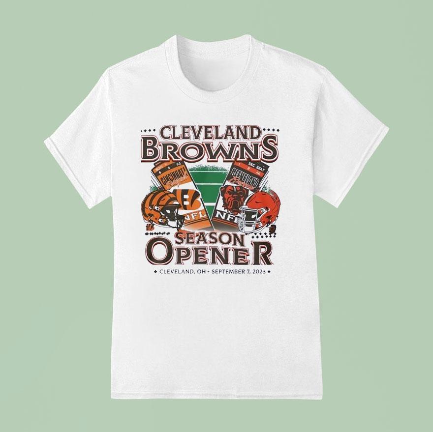 Cleveland Browns Vs Cincinnati Bengals Season Opener Nfl T Shirt