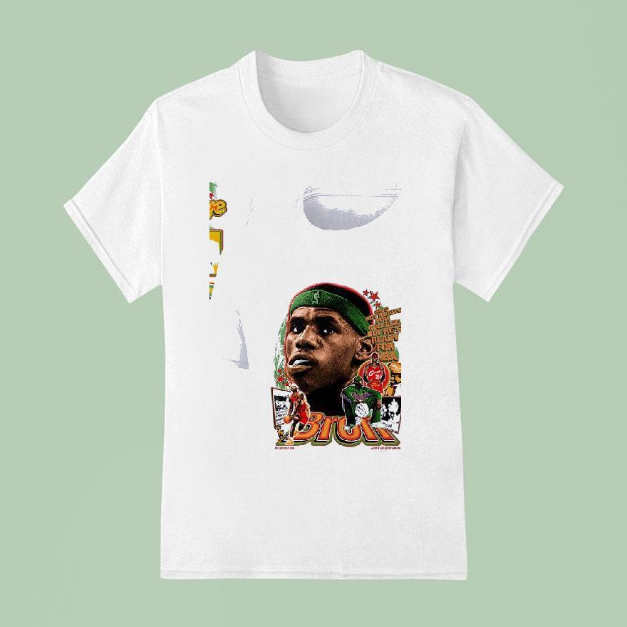 Cleveland Cavaliers Lebron James Skipped College Signature Vintage T Shirt
