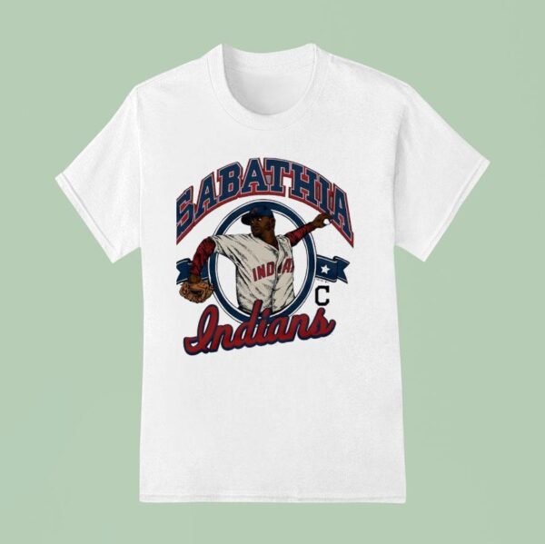 Cleveland Indians Cc Sabathia Six Time All Star T Shirt