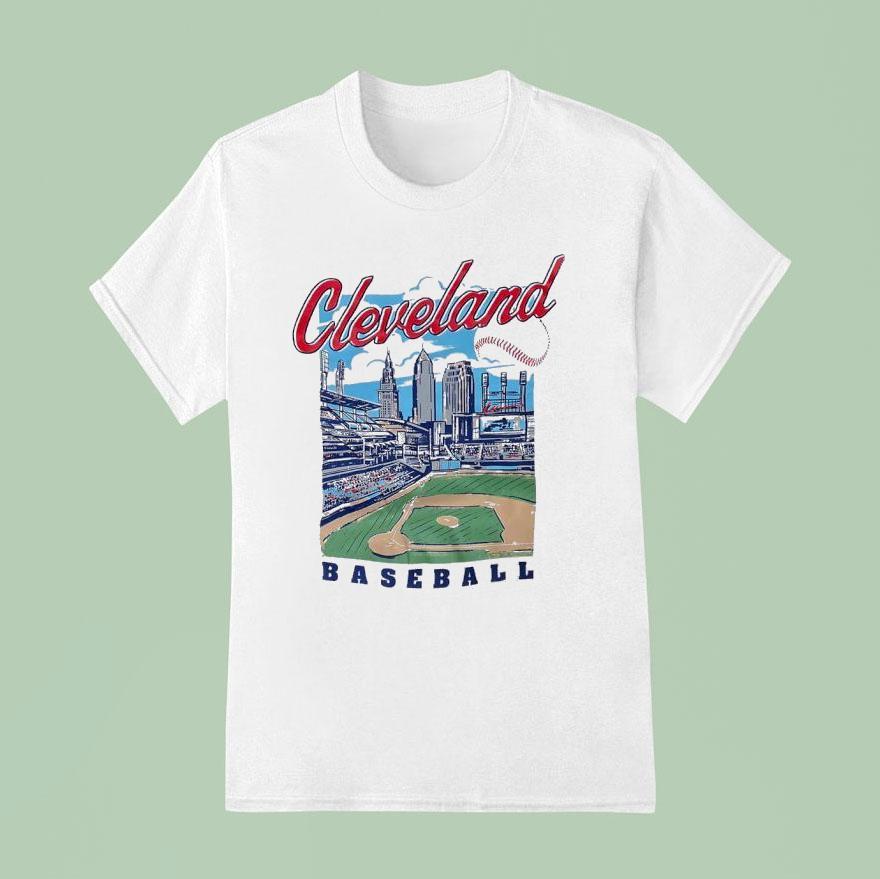 Cleveland Summer Baseball T Shirt