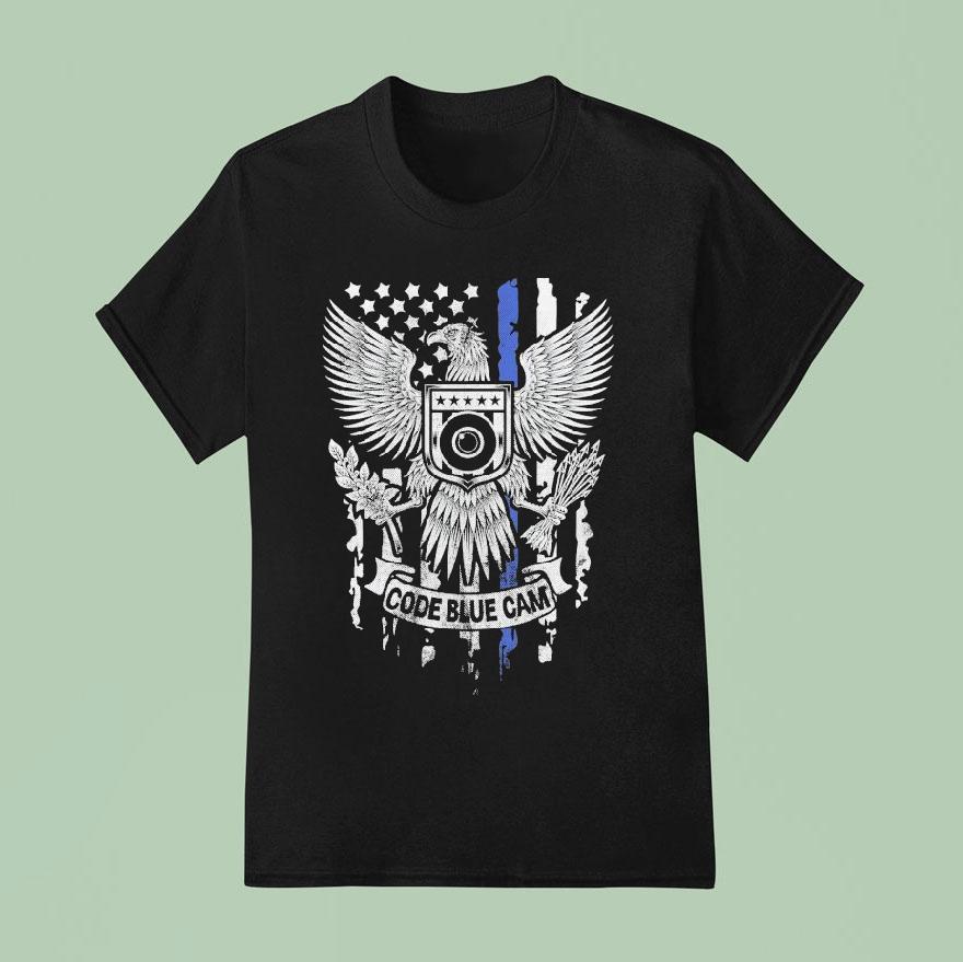 Code Blue Cam Eagle T Shirt