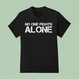 Code Blue Cam No One Fights Alone T Shirt
