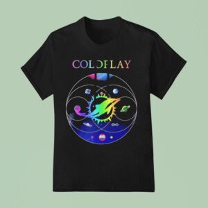 Coldplay X Miami Dolphins Tour T Shirt