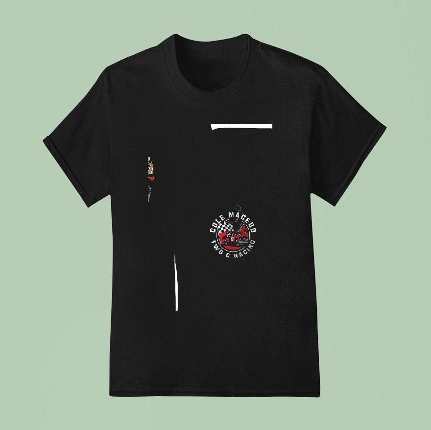 Cole Macedo Two C Racing Checkers And Wreckers T Shirt
