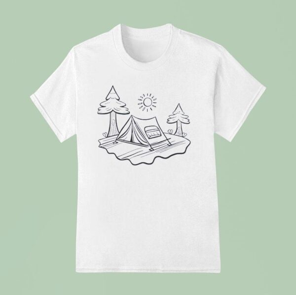 Coloring For A Camp New T Shirt
