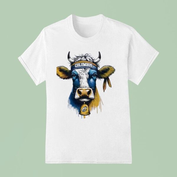 Columbus Clippers Cow Bell T Shirt