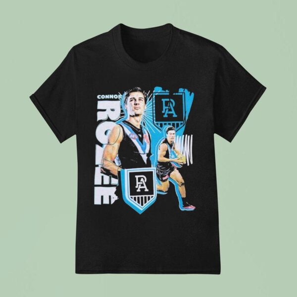 Connor Rozee Port Adelaide Fc T Shirt