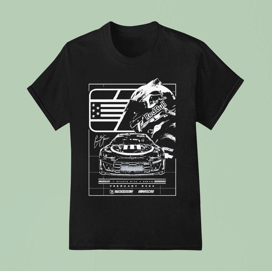 Connor Zilisch Cup Series Announcement Trackhouse Nascar Redbull T Shirt