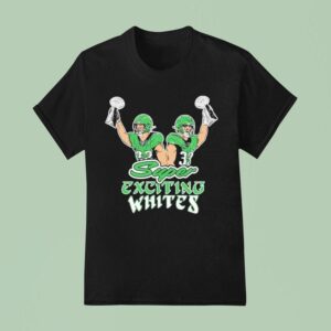 Cooper Dejean And Reed Blankenship Philadelphia Eagles Philly Super Bowl Lix Exciting Whites Champions T Shirt