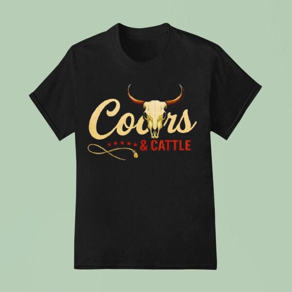 Coor And Cattles Rodeo Western Cowboy T Shirt