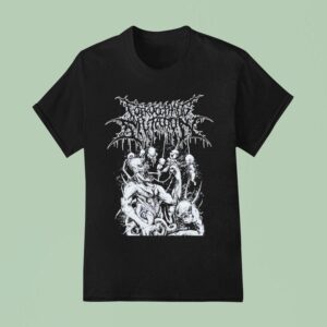 Coprocephalic Mutation Exsanguinated Newborn Devourmen T Shirt