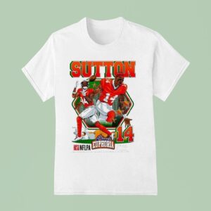 Courtland Sutton Planet Euphoria Nflpa T Shirt