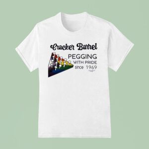 Cracker Barrel Pegging With Pride Since T Shirt