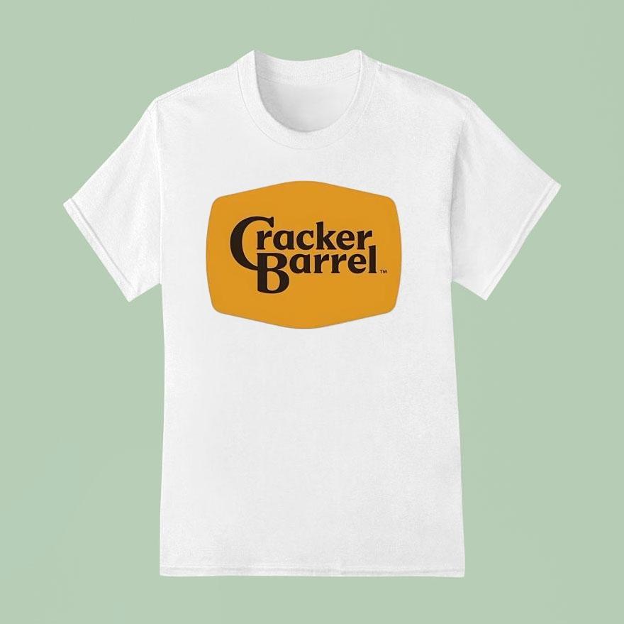 Cracket Barrel Logo T Shirt