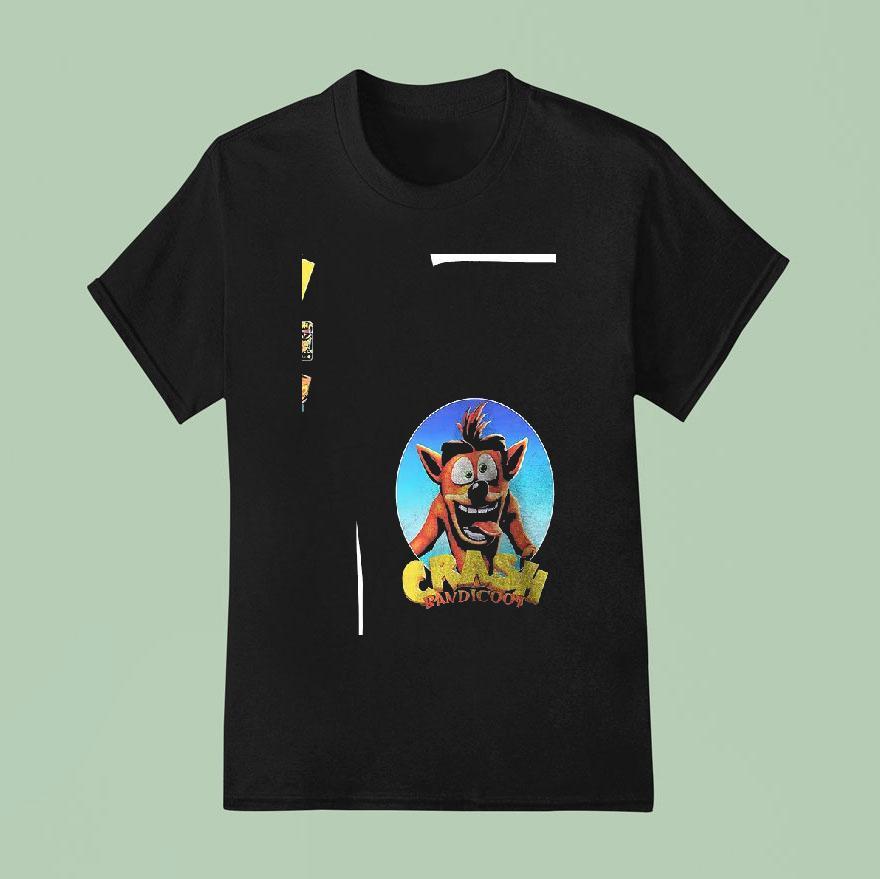 Crash Bandicoot Game Vintage T Shirt