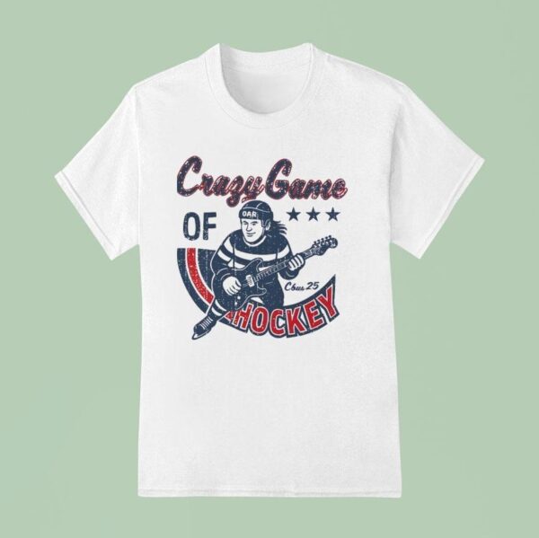 Crazy Game Of Hockey O A R Cbus T Shirt