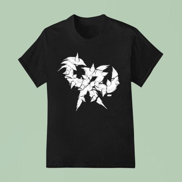 Crazy Ruthless Unhinged Logo T Shirt