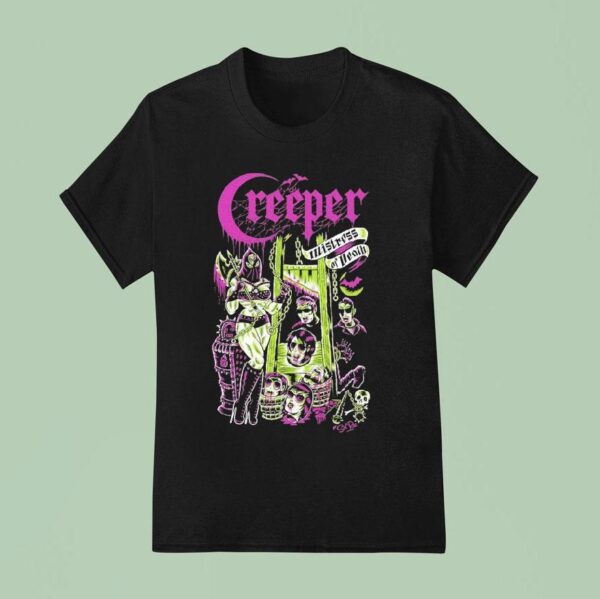 Creeper Mistress Of Death Sol Rac T Shirt
