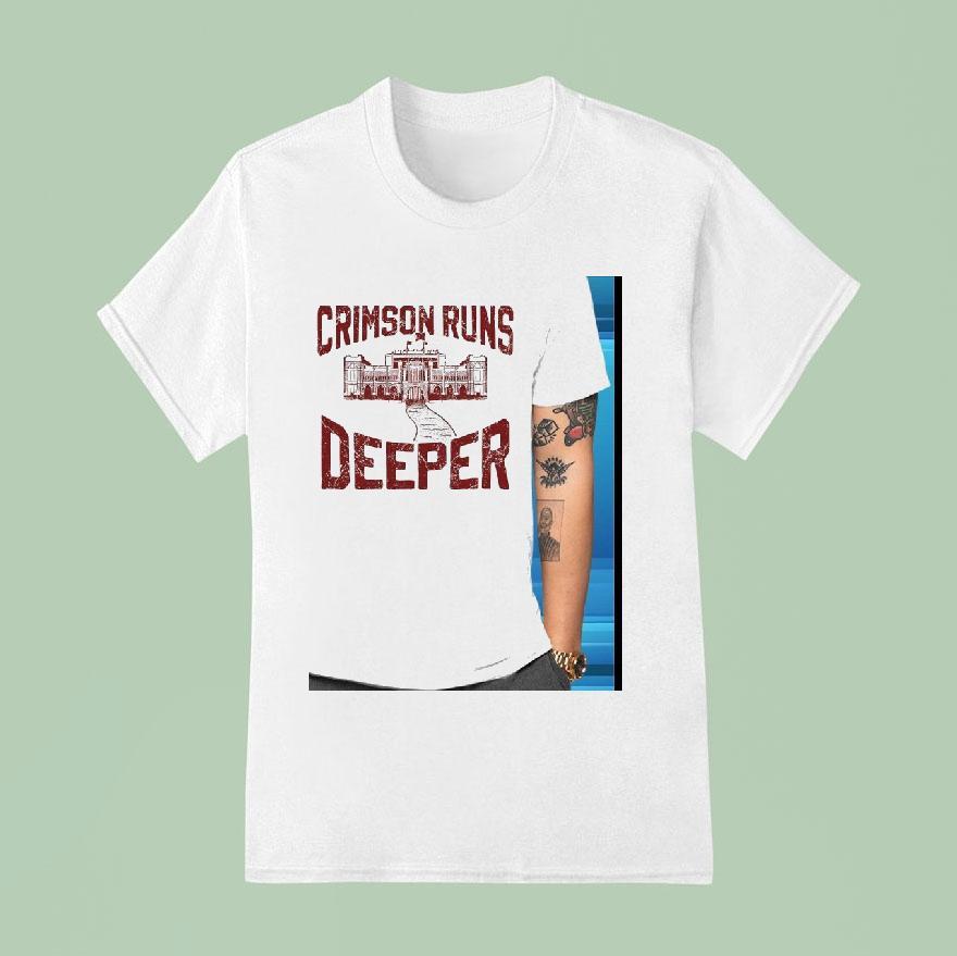 Crimson Runs Deeper Oklahoma Sooners T Shirt