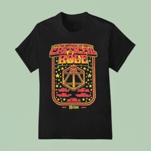Critical Role Year Anniversary Live Tour T Shirt
