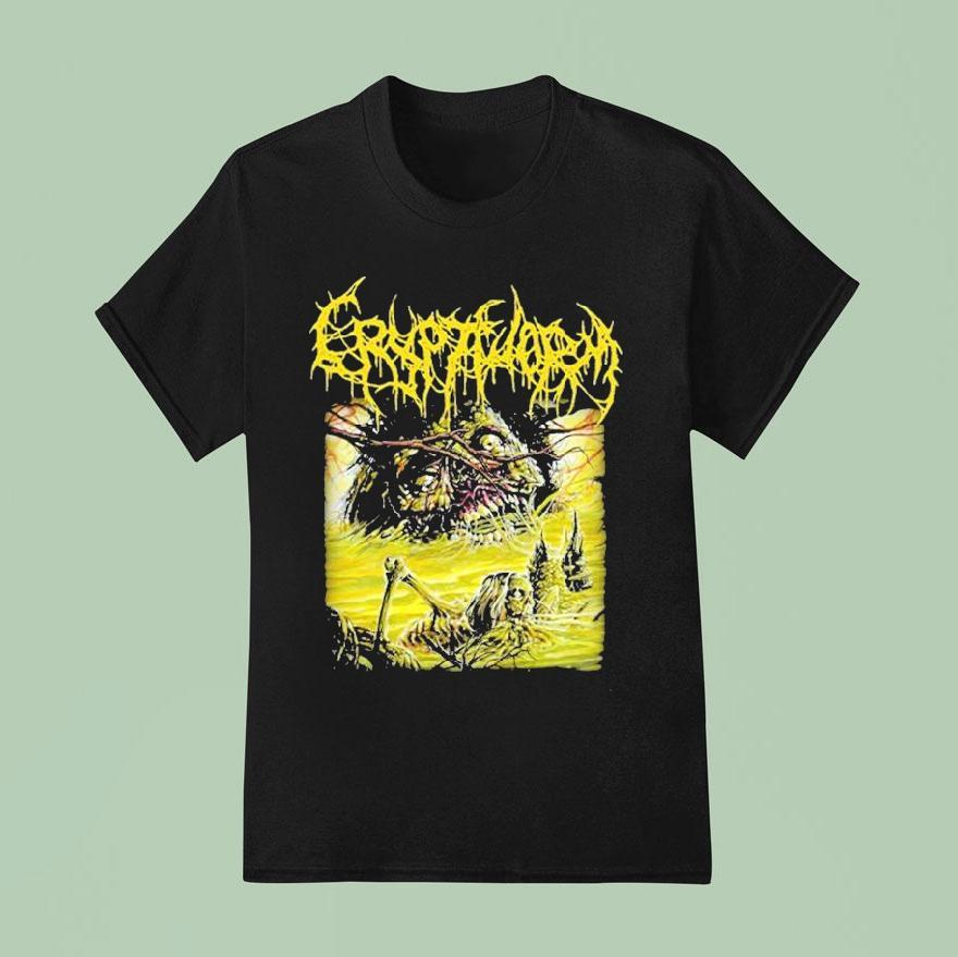 Cryptworm Spewing T Shirt