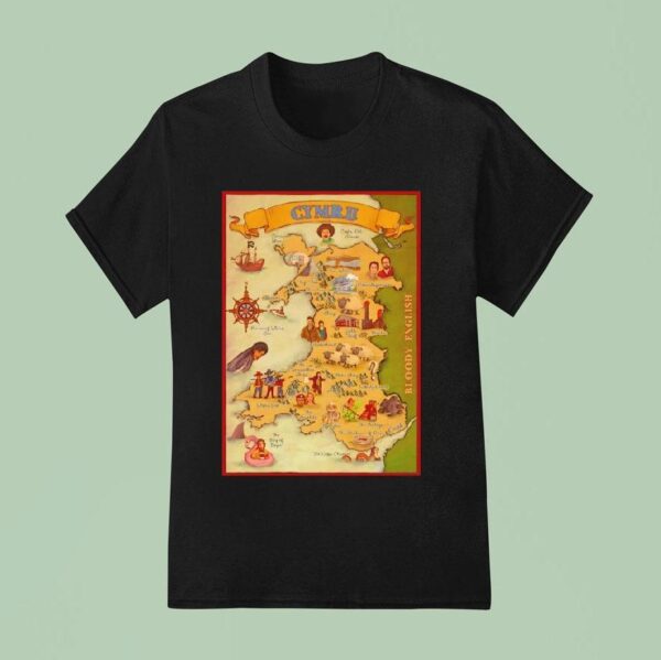 Cymru Bloody English Vintage T Shirt