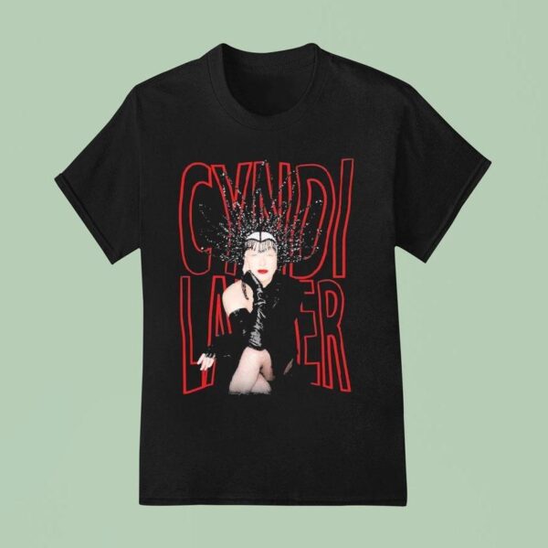 Cyndi Lauper Photo T Shirt