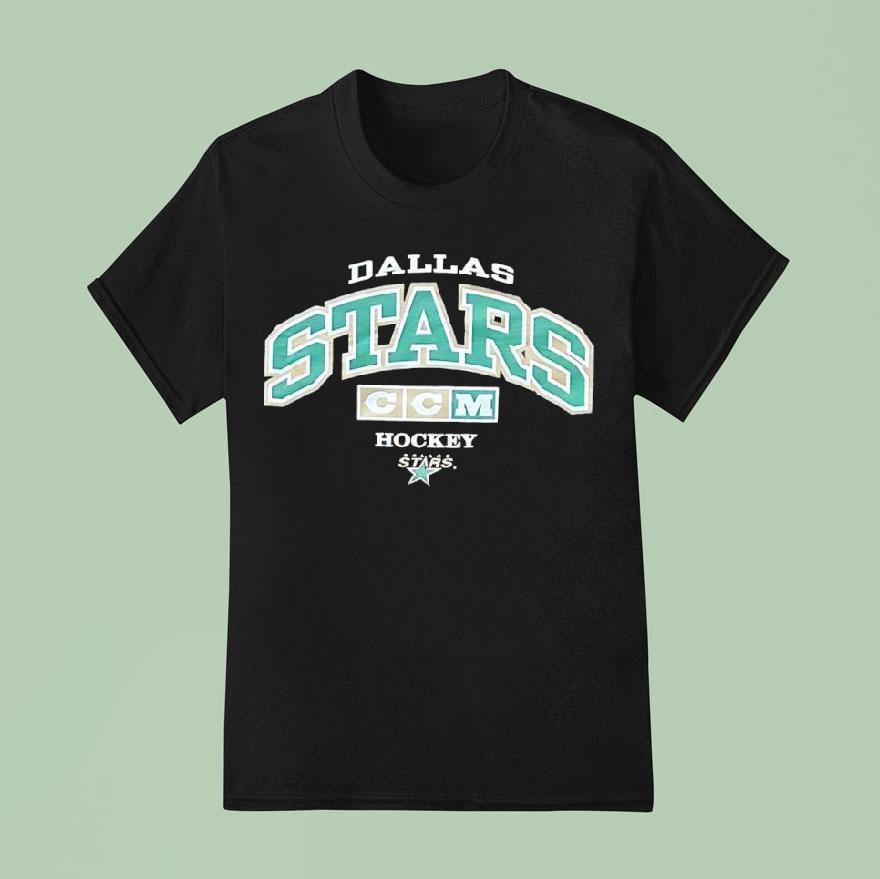 Dallas Stars Hockey Ccm T Shirt