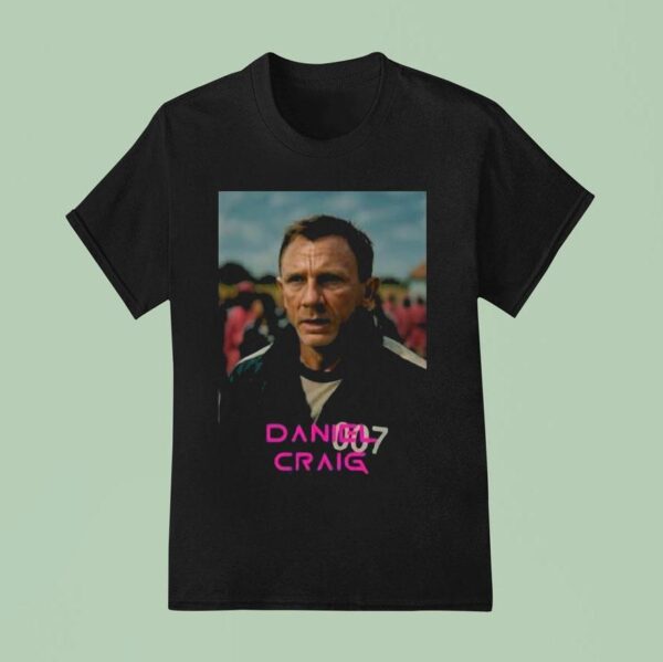 Daniel Craig Squid Game Usa T Shirt