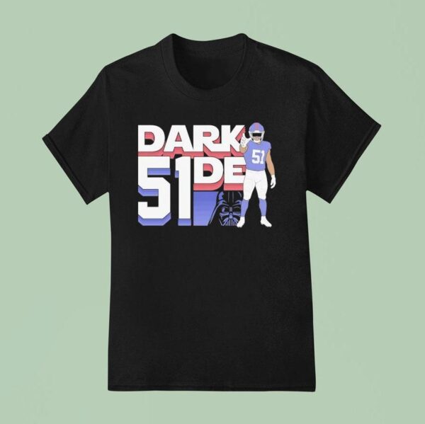 Dark De New York Giants Zak Deossie Star Wars T Shirt