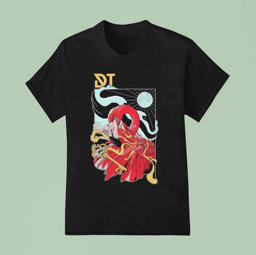 Dark Tranquillity Flamingo T Shirt