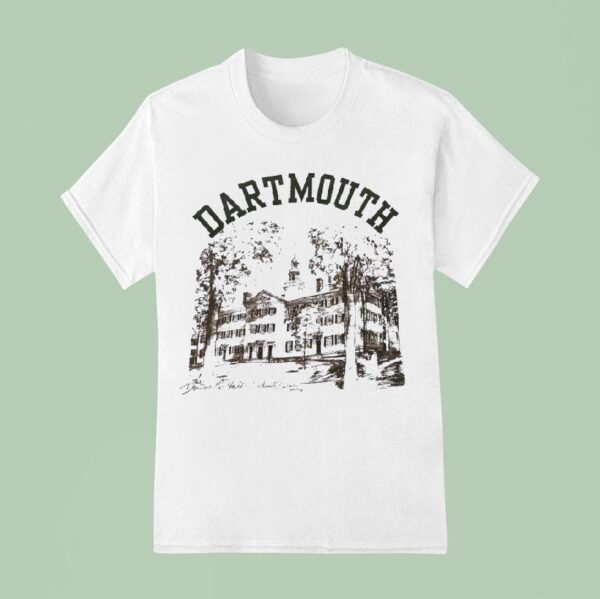 Dartmouth Hall New Hampshire Vintage T Shirt